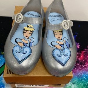 Mini Melissa Cinderella shoes size 10